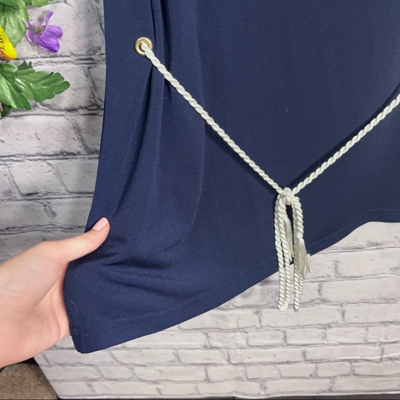 °🌼3/$30🌼Dream Beach Sleeveless Blue Mini Dress  Size XL - Picture 9 of 16